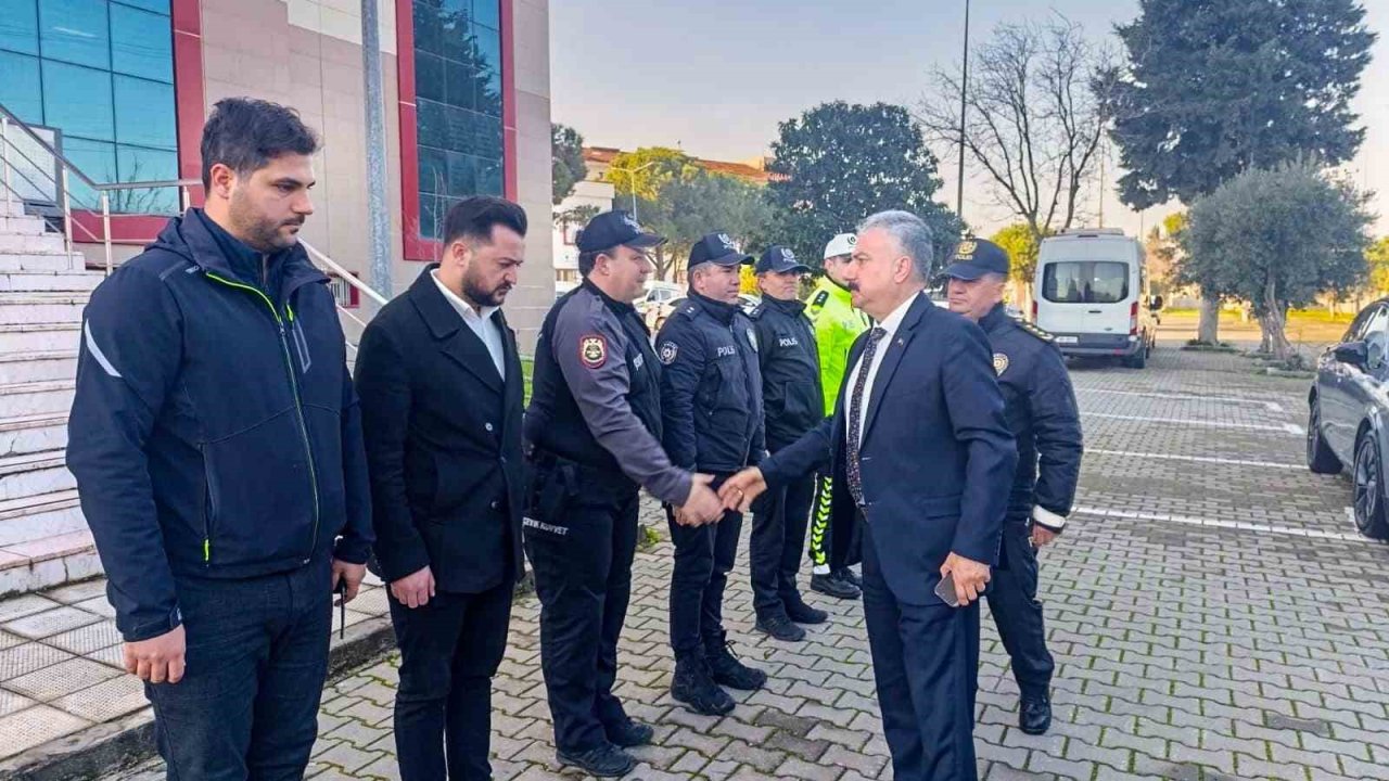 Emniyet Müdürü Aktaş ilçelerde güvenlik denetimi yaptı