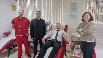 Emniyet Müdürü Aktaş’tan 23’üncü kan bağışı
