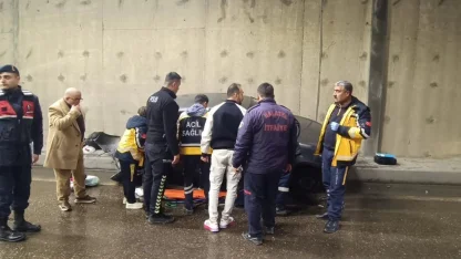 Erkenek Tüneli’nde kaza: 3 yaralı