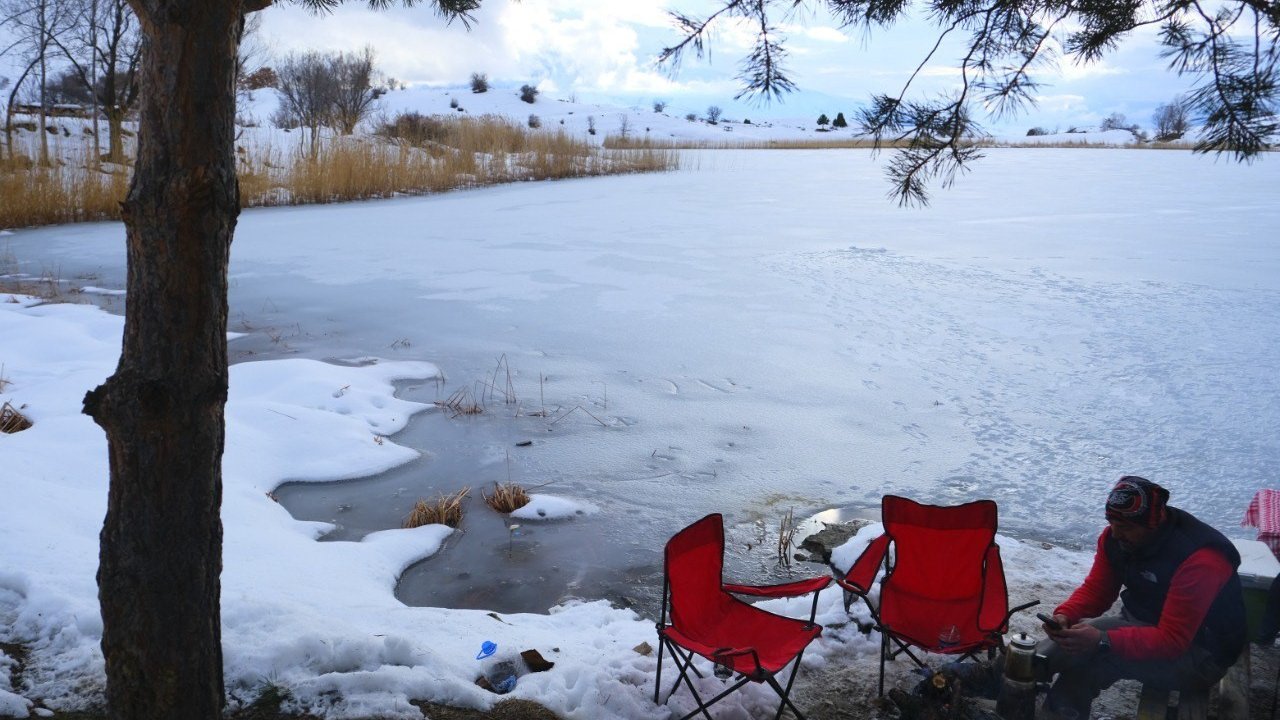 Erzincan’da geceleri dondurucu soğuklar etkisini sürdürüyor