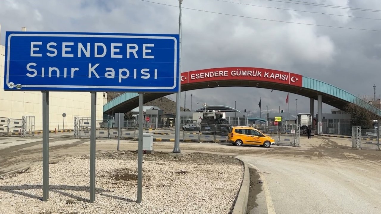 Esendere Sınır kapısı bu bayram sessizlik yaşıyor