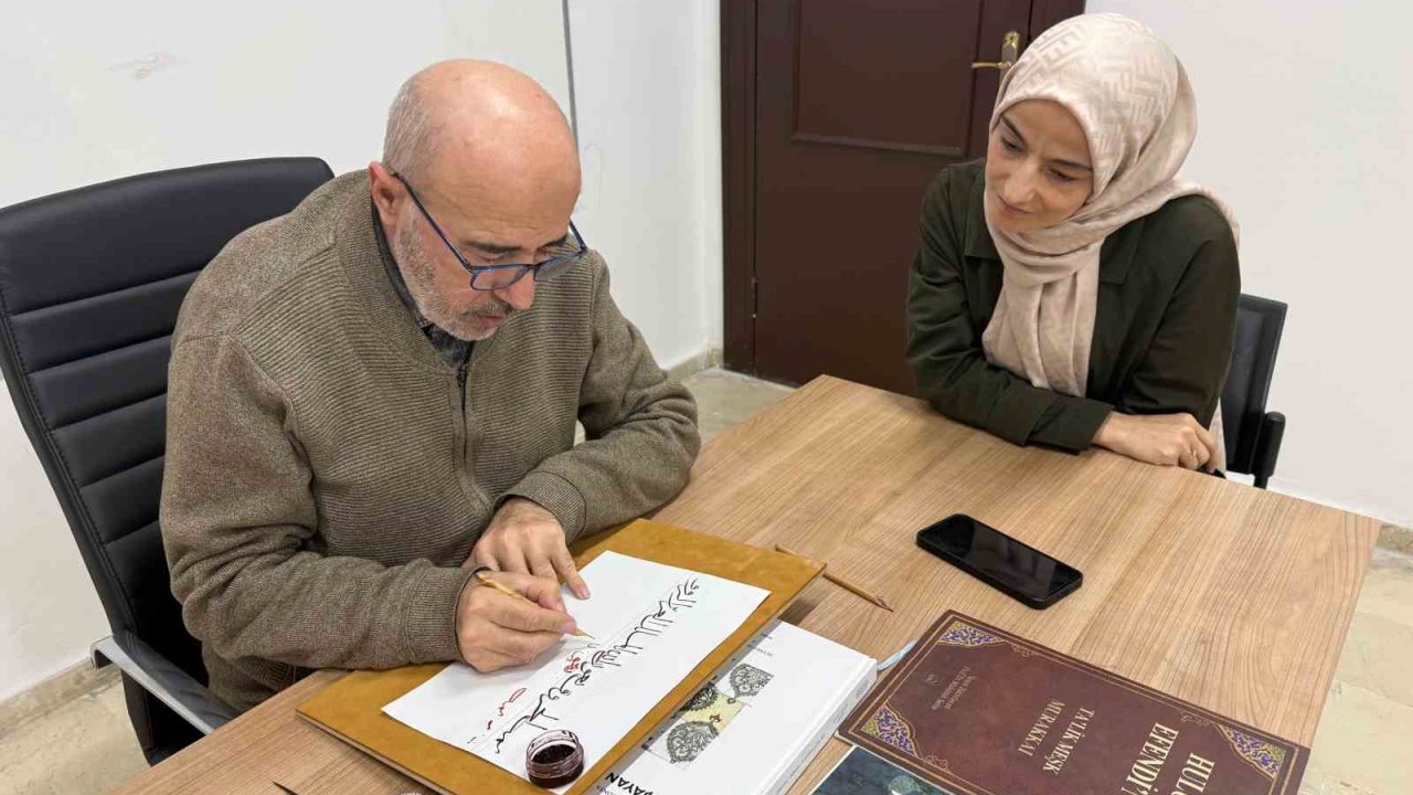 Esenyurt’ta yeni hattatlar yetişiyor