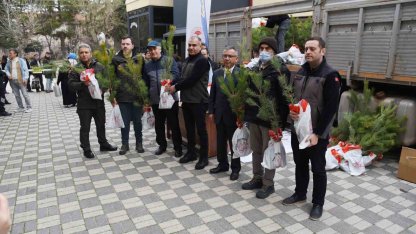 Eskişehir Orman Bölge Müdürlüğü’nden fidan dağıtımı