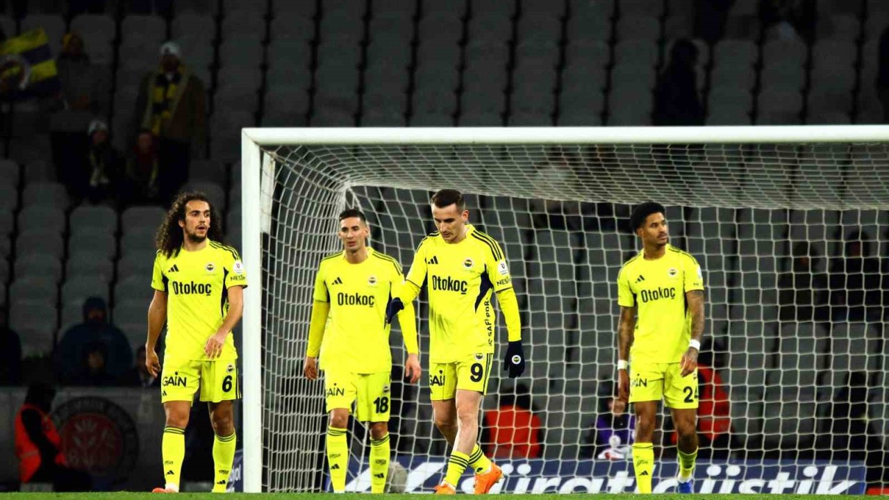 Fenerbahçe, 67 yıl sonra Karagümrük’e mağlup oldu