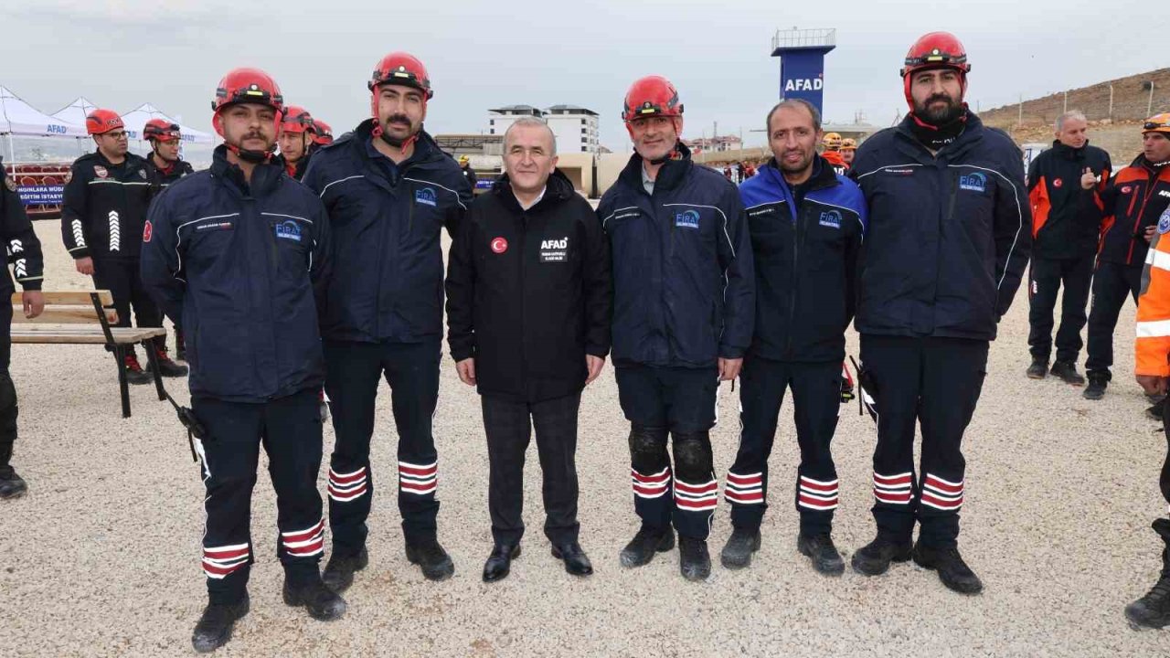 Fırat EDAŞ arama kurtarma timi, göreve hazır