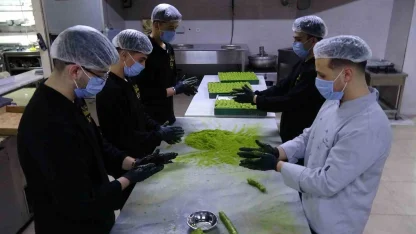 Gaziantep’in bayram lezzetleri dünya sofrasında yer buluyor