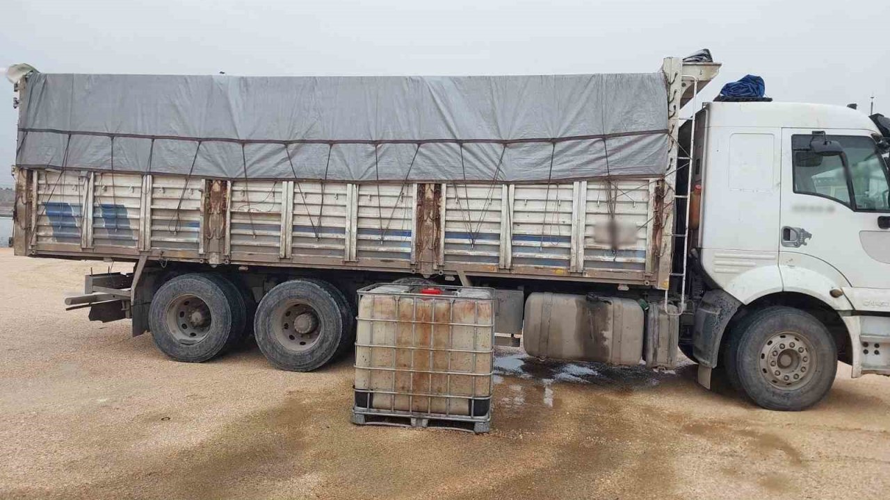 Gaziantep’te bin 980 litre kaçak akaryakıt ele geçirildi