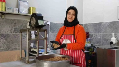 Gaziantep’te kadınların bayram için yuvalama mesaisi başladı