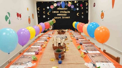 Gaziosmanpaşa’da çocuklar tekne orucu tutmanın heyecanını yaşadı