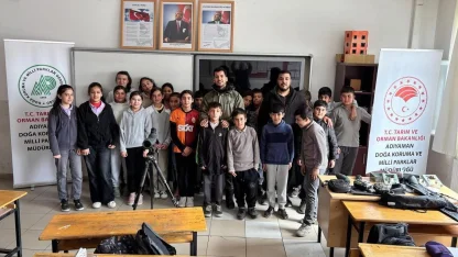 Gölbaşı’nda öğrencilere doğa koruma eğitimi verildi