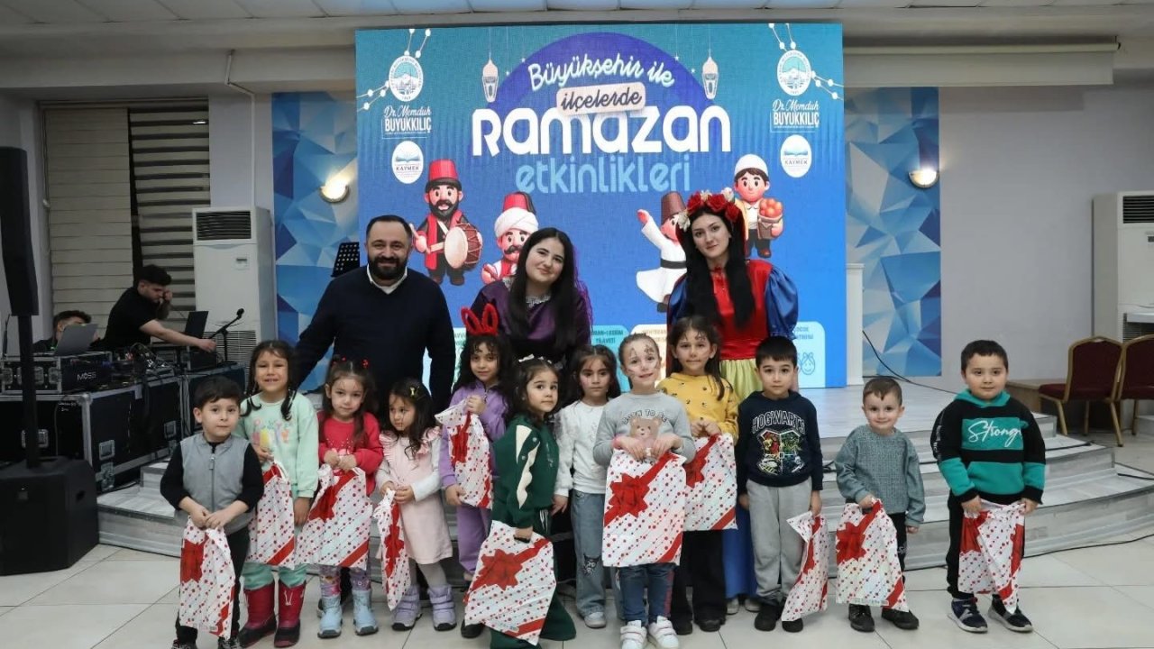 Hacılar’da etkinliklerle Ramazan sevinci yaşandı