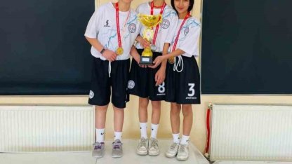 Hamur’da masa tenisi küçükler ilçe müsabakaları tamamlandı