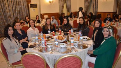 Hastane çalışanları iftar sofrasında buluştu