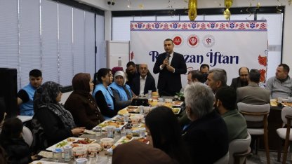 Hatay’da Şehit yakınları ve gaziler müftülüğün iftar sofrasında buluştu