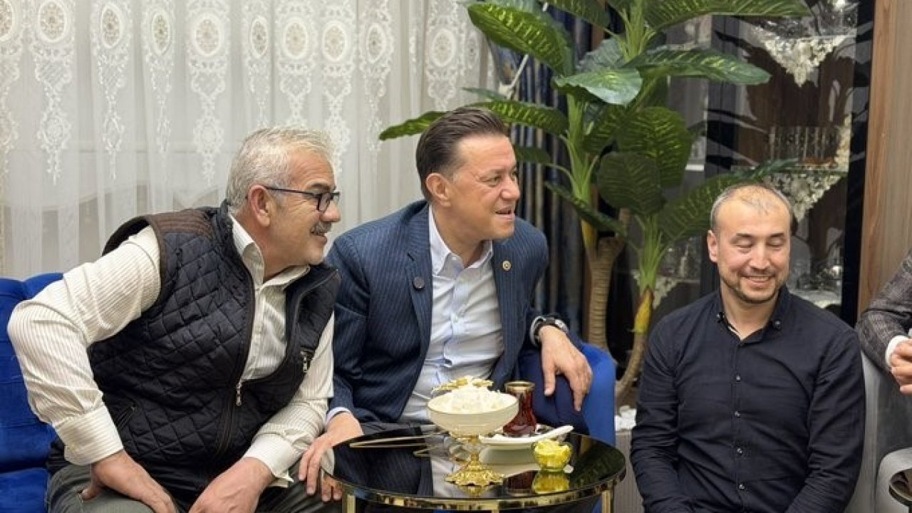 Hatipoğlu Muttalip Mahallesi’nde hemşehrileriyle buluştu