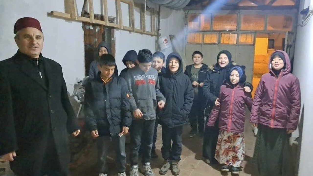 Hisarcık’ta Kur’an Kursu öğrencilerinden Küpecik geleneği