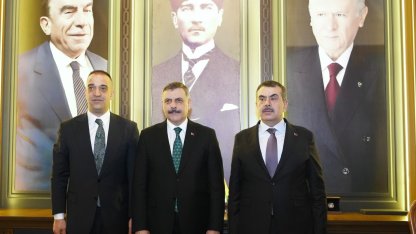 İçişleri Bakanı Çiftçi ve Milli Eğitim Bakanı Tekin’den MHP’ye ziyaret