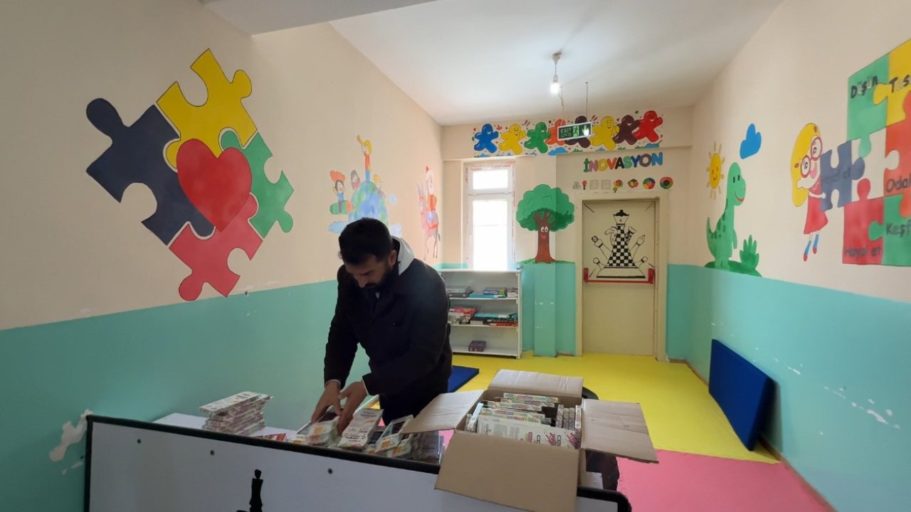 İran sınır hattındaki öğrencilere akıl ve zeka oyunları desteği