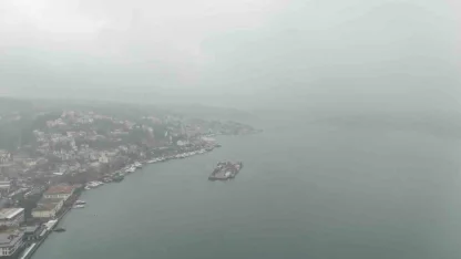 İstanbul bayram sabahına sisle uyandı