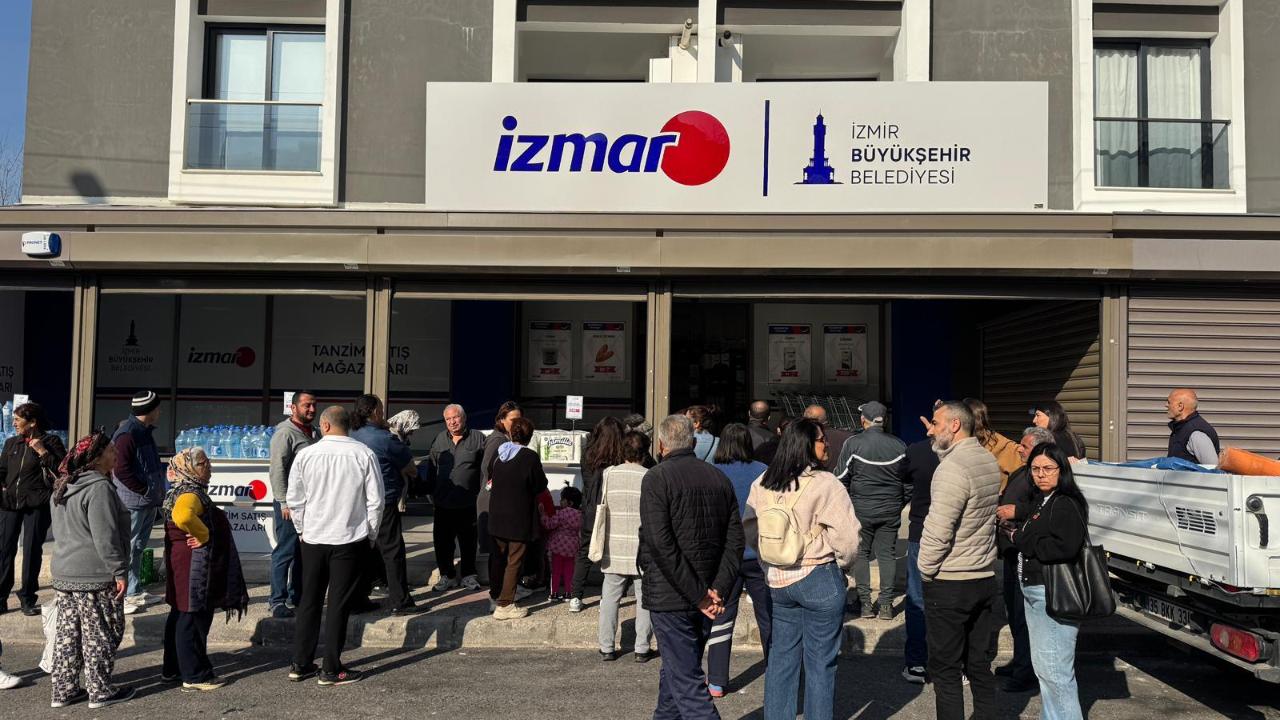 İzmir’in tanzim satış mağazaları 21 şubeye ulaştı