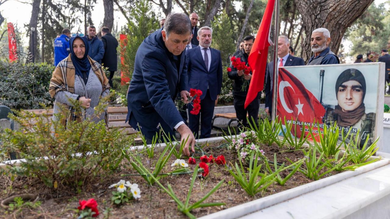 Kadifekale’de şehitler dualarla anıldı