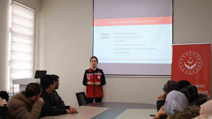 Kadına yönelik şiddetle mücadele eğitimi verildi