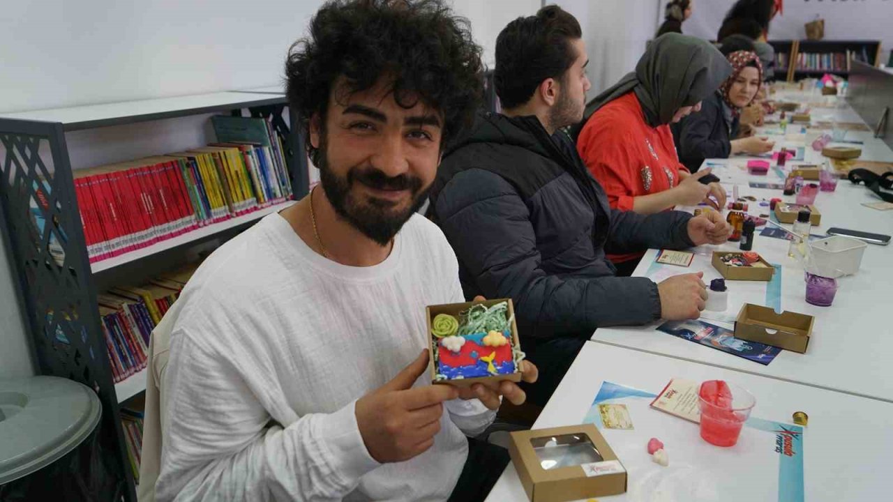 Kahramanmaraş’ta gençler Pusula Maraş’ın atölyesinde hem öğrendi hem üretti