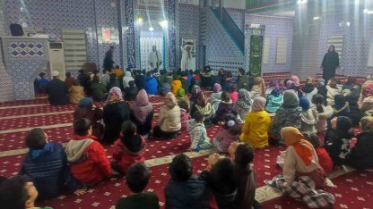 Kahta’da Kur’an Kursu öğrencileri için Kur’an’a geçiş programı düzenlendi