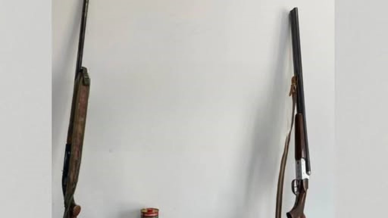 Kale’de düzenlen silah operasyonunda 2 şüpheli yakalandı