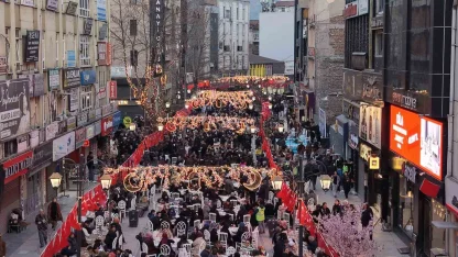 Karabük’te binler aynı sofrada buluştu