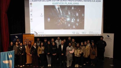 Kariyer planlama eğitimi gerçekleştirildi