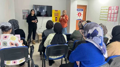 Kars’ta kadına yönelik şiddetle mücadele için bilgilendirme çalışması