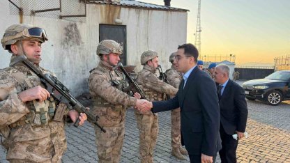 Kaymakam Öztaş, jandarma personeli ile iftarda buluştu