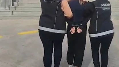 Kayseri’de 30 yıl 9 ay kesinleşmiş hapis cezası olan kadın hükümlü yakalandı