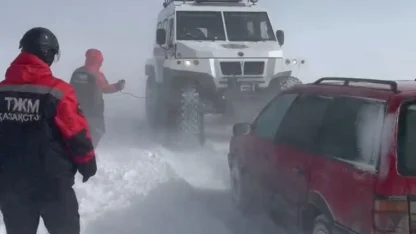 Kazakistan’da kar fırtınası: 1 kişi öldü, 407 kişi tahliye edildi