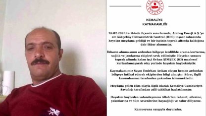 Kemaliye Kaymakamlığı, 4 gün sonra açıklama yaptı