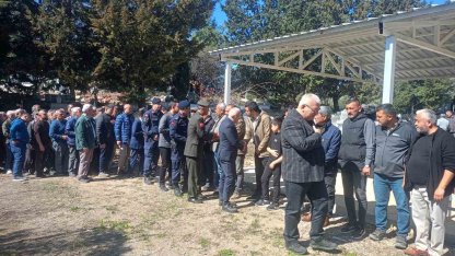 Kıbrıs gazisi törenle toprağa verildi