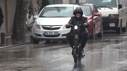 Kilis’te yağış etkili oluyor