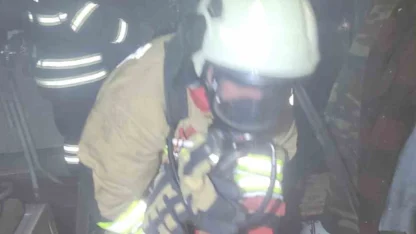 Kırıkhan’da ev yangını