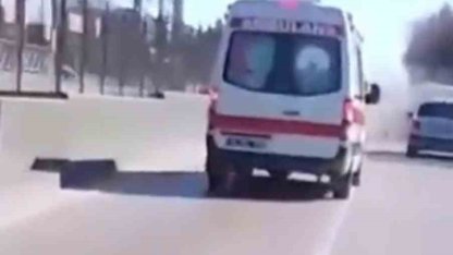 Kırmızı ışığı son anda fark eden araçlar zincirleme kazaya neden oldu