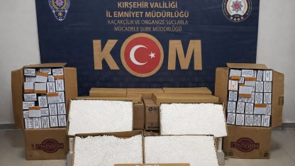 Kırşehir emniyetinden kaçakçılık operasyonu