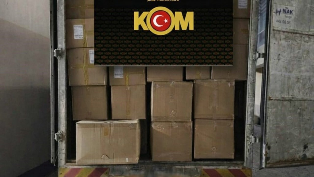 Kırşehir’de 1 ton kıyılmış kaçak tütün ele geçirildi