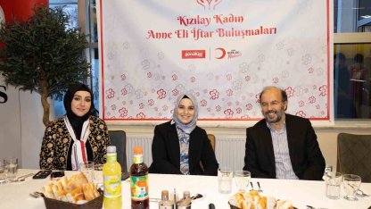 Kızılay Kadın’dan anlamlı iftar: Yetimler unutulmadı