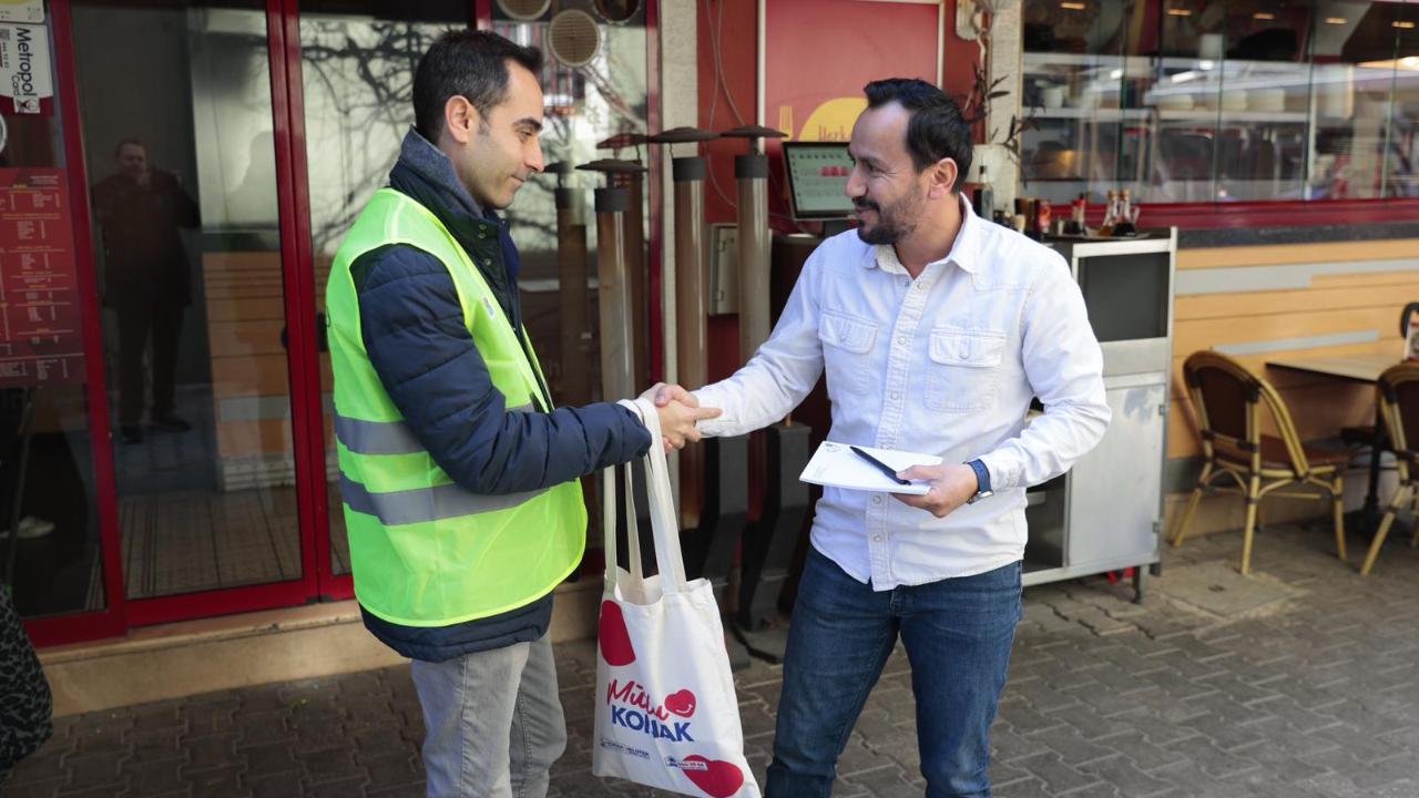 Konak’ta sıfır atık için esnafla iş birliği