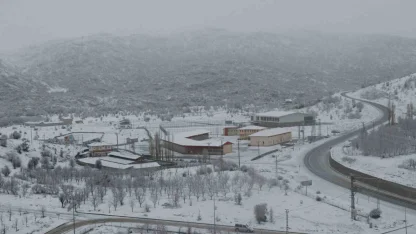 Konya beyaza büründü