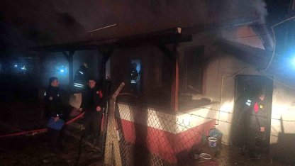 Konya’da bağ evinde yangın paniği