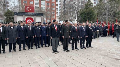 Konya’da Çanakkale Zaferi’nin 111’inci yıl dönümünde şehitler anıldı