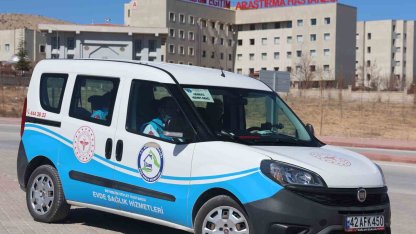 Konya’da ilk; evden çıkamayan engelli hastalara evde sağlık raporu hizmeti