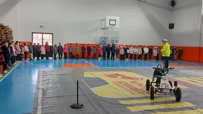 Kütahya Emniyet Müdürlüğünden trafik eğitim ve bilgilendirme faaliyetleri