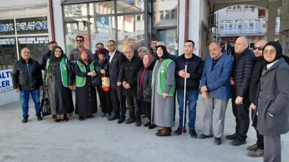 Kütahya’da görme engellilere konuşan saat desteği